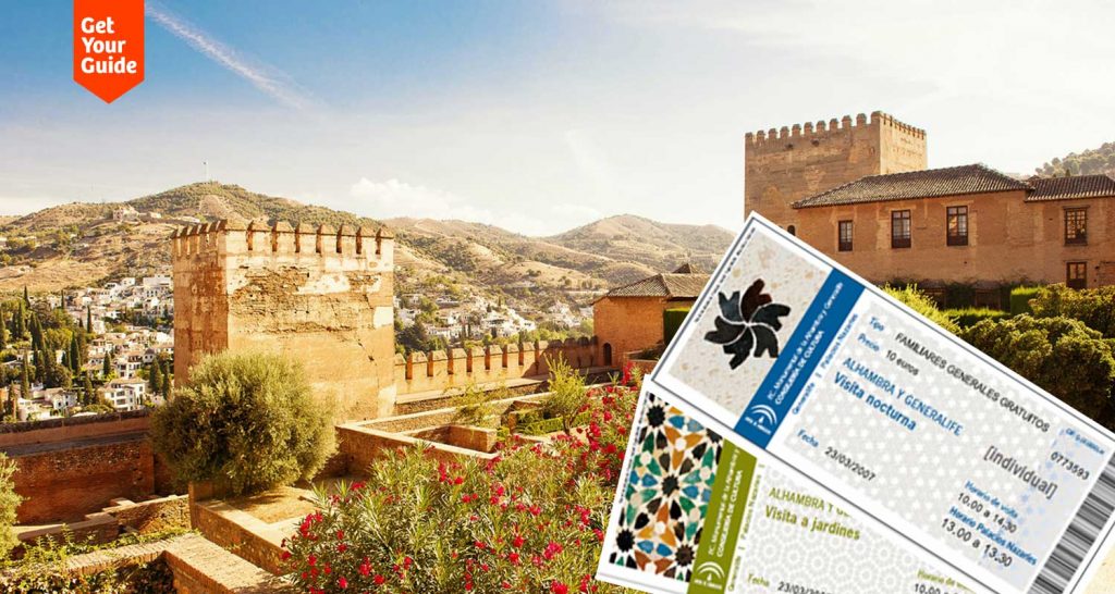 entradas para la Alhambra de Granada