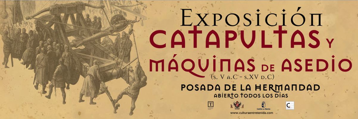 Exposición de catapultas y máquinas de asedio