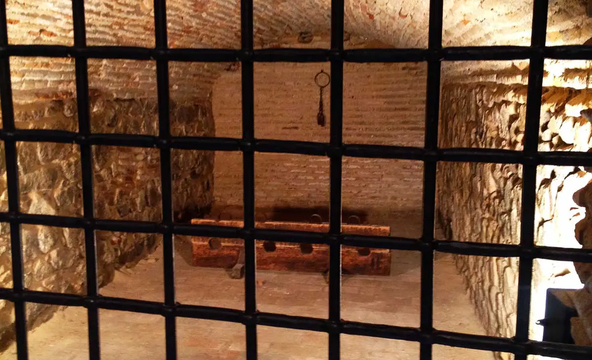 Celda de la cárcel de la Posada de la hermandad de Toledo