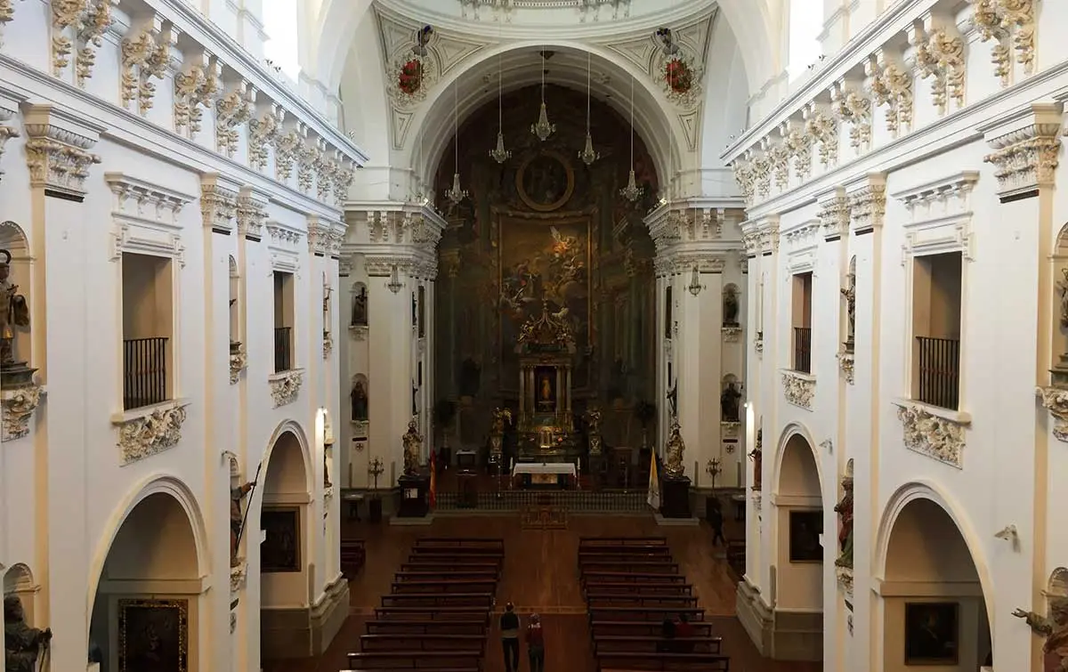 Interior de la Iglesia de los Jesuitas