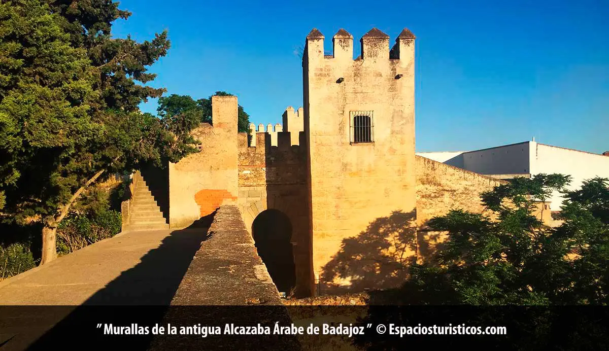 Murallas de la antigua Alcazaba de Badajoz