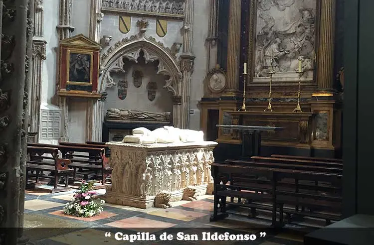 Capilla de San Ildefonso de la Catedral de Toledo