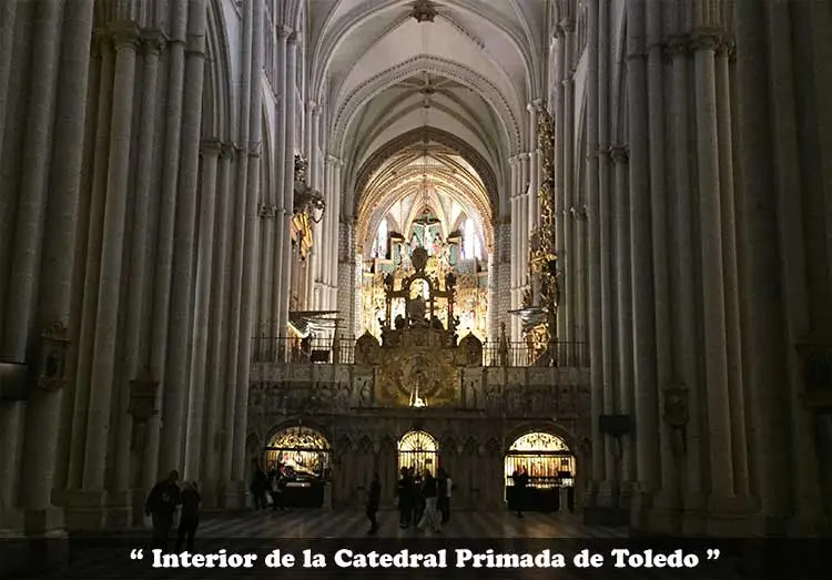 nave principal de la Catedral Primada de Toledo