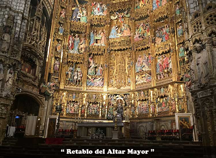 retablo del altar Mayor 