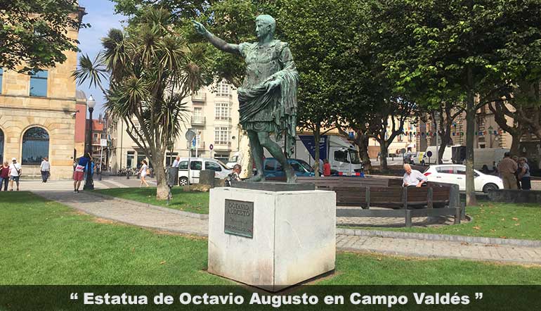 estatua de Octavio Augusto