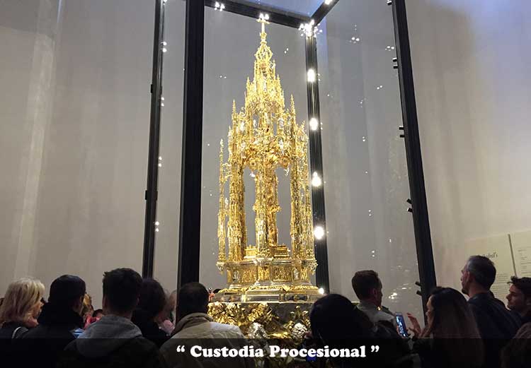 Custodia procesional de la Catedral de Toledo