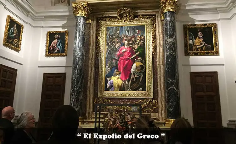 El Expolio del Greco de la Sacristía de la Catedral de Toledo