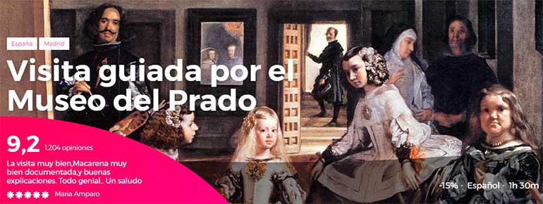 Visita guiada por el museo del Prado