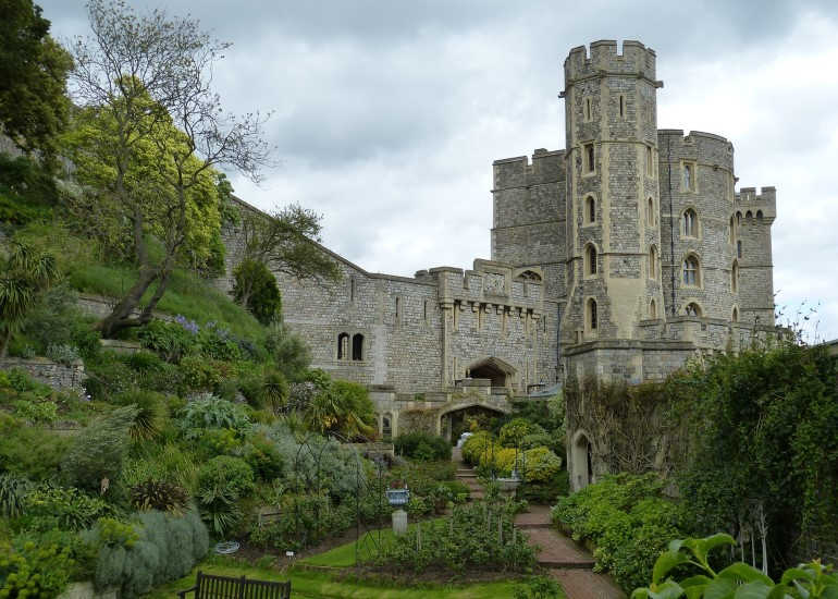 Castillo de Windsor-Sudeste de Inglaterra-Berkshire