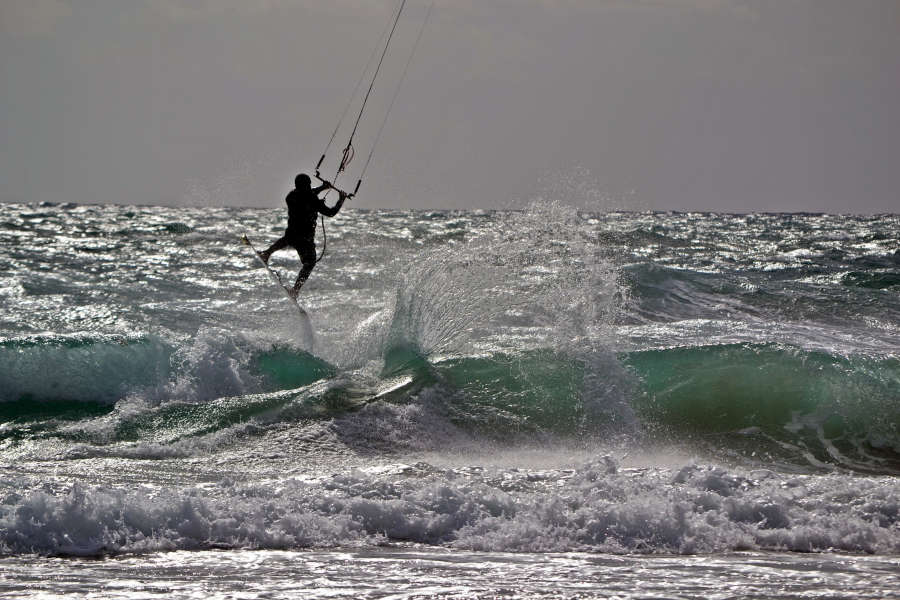 KiteSurf en La Manga del Mar Menor - Murcia - JulioHdez Pixabay