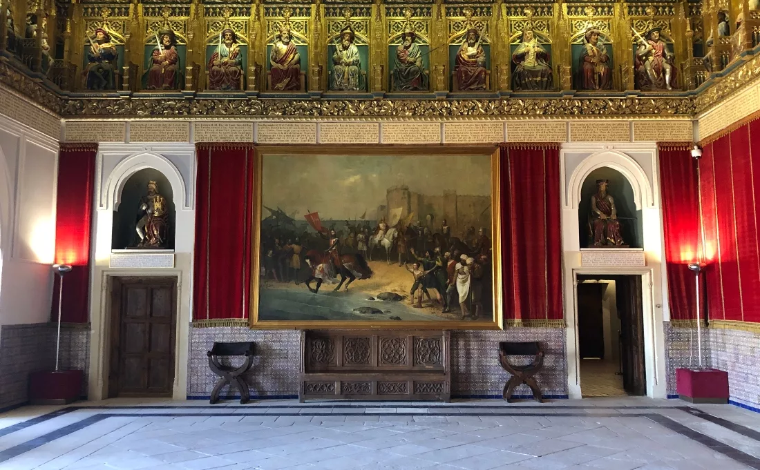 Sala de los Reyes, una ventana a la evolución de la monarquía y el poder en la región a lo largo del tiempo.