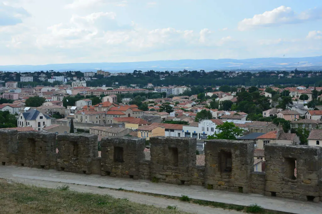 Vista de la ciudad de Carcassonne