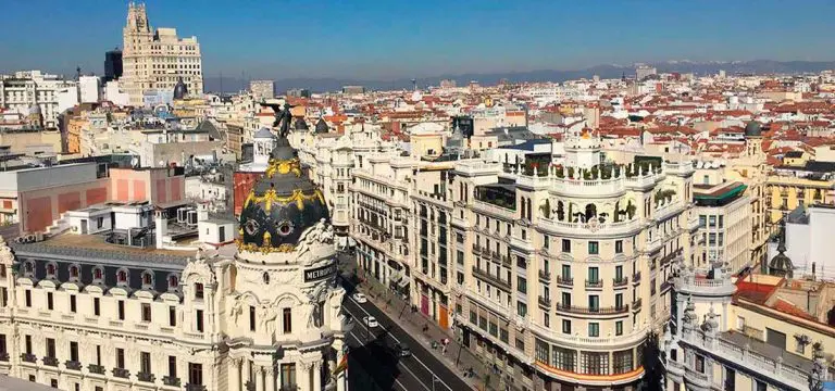 Madrid desde la Azotea del Círculo de Bellas Artes
