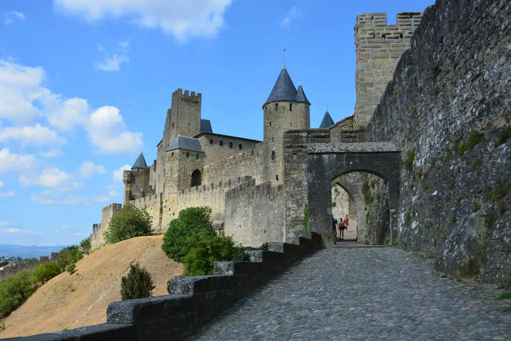 Puerta del Aude Castillo Carcassonne