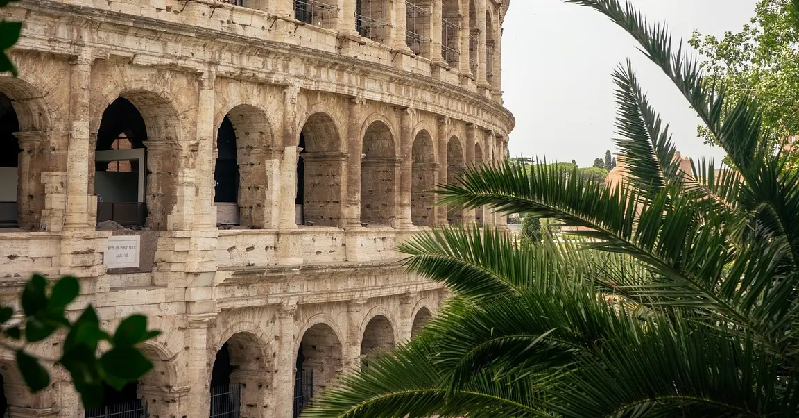 Coliseo de Roma o anfiteatro Flavio