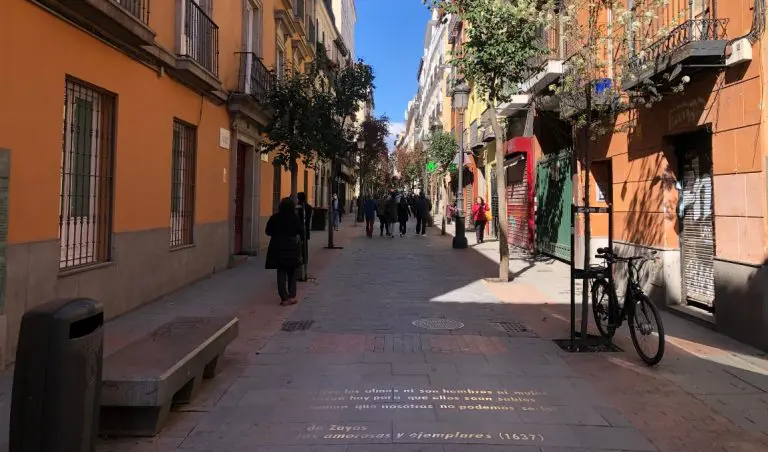 barrio de las letras de Madrid