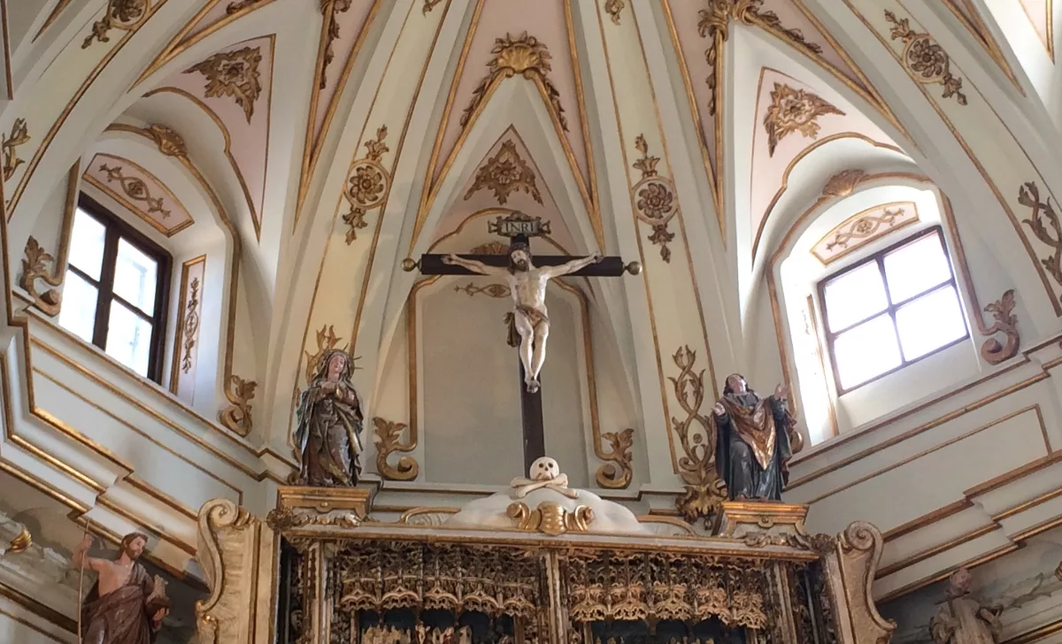 Cristo crucificado en la iglesia del Paular